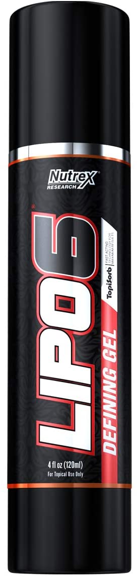Nutrex Lipo 6 Defining Gel - 120 ml TopiSorb™ Technology increased thermogenesis