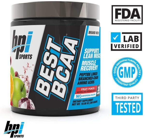 BPI Sports BCAA Amino Acids 60 Servings 600 gm - Image 4
