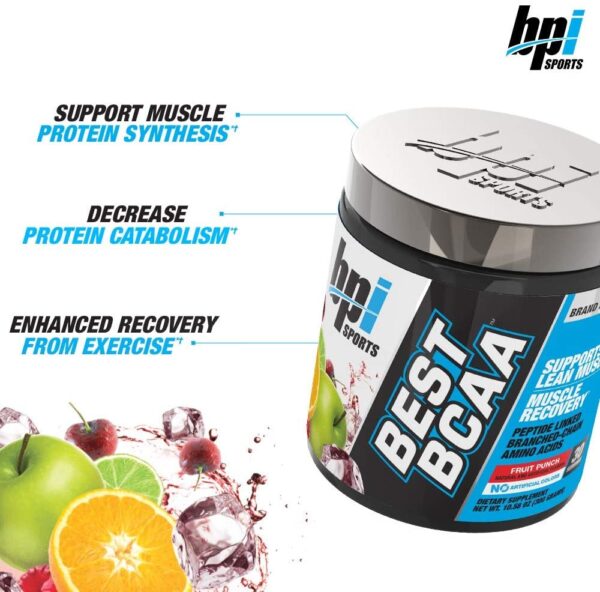 BPI Sports BCAA Amino Acids 60 Servings 600 gm - Image 3