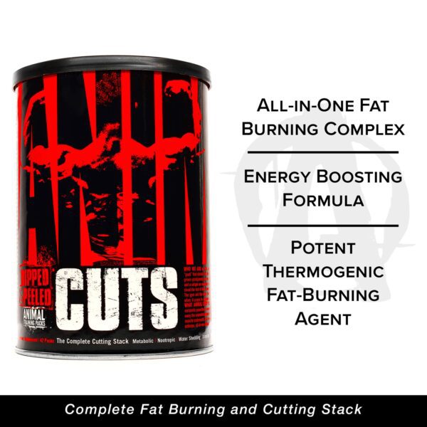 Universal Nutrition Animal CUTS 42 Packs Advanced Cutting Formula & Weight Loss - Image 3