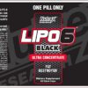 Nutrex Lipo 6 Black Ultra Concentrate 60 Capsules Fat Burner Weight Loss EU* - Image 2