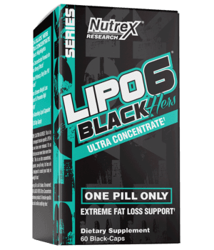 Nutrex Lipo 6 HER, 60 Capsules Fat Burner One a Day Capsules