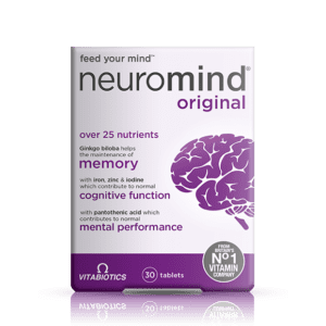 Vitabiotics Neuromind Original - 30 Tablets Iron Zinc Iodine Mental Focus