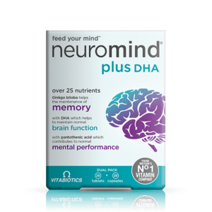 Vitabiotics Neuromind Plus DHA, 56 Tablets/Capsules Brain Health With Omega.