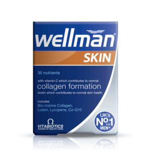 Vitabiotics Wellman Skin - 60 Tablets Men Skin Nutrients