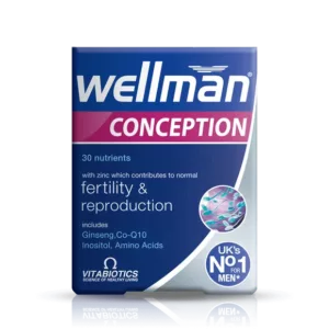 Vitabiotics Wellman Conception 30 Tablets Men's Fertility Multi Vitamins