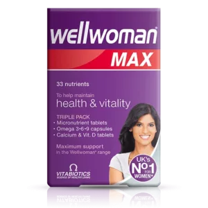 Wellwoman Max Nutrition Combination Vitamins & Minerals 84 Tablets/Caps