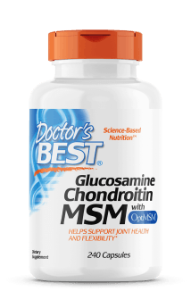 Doctor's Best Glucosamine Chondroitin MSM - 240 Capsules