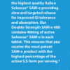 Doctor's Best Double-Strength SAM-e (SAMe) 400 - 30 Enteric Coated Tablets. - Image 4