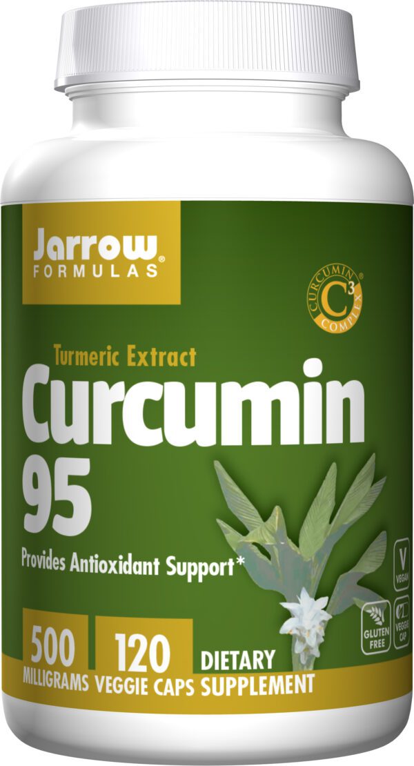 Jarrow Formulas, Curcumin 95, 500 mg, 120 Veggie Caps