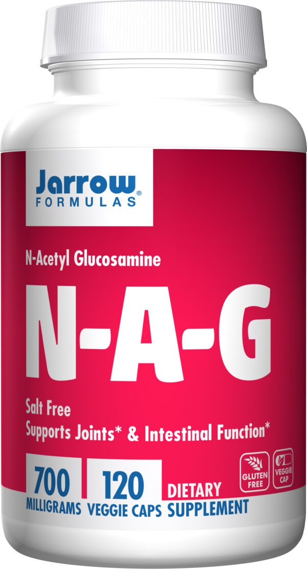 Jarrow Formulas, N-A-G, 700 mg, 120 Veggie Caps Supports joints and GIT.