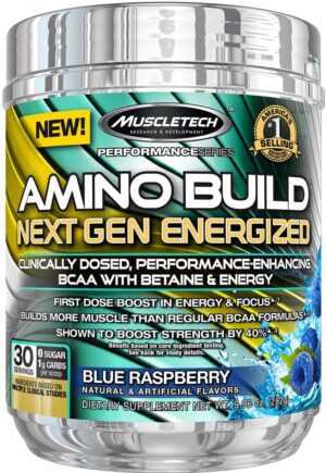 MuscleTech Amino Build Next Gen Energized BCAAs 30 Servs,