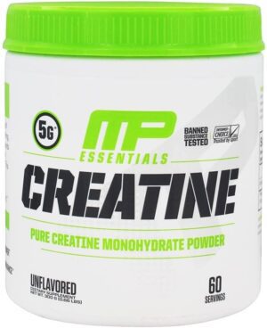 MusclePharm Creatine Powder 300g 60 Servings Muscle Build, Sale PRICE **