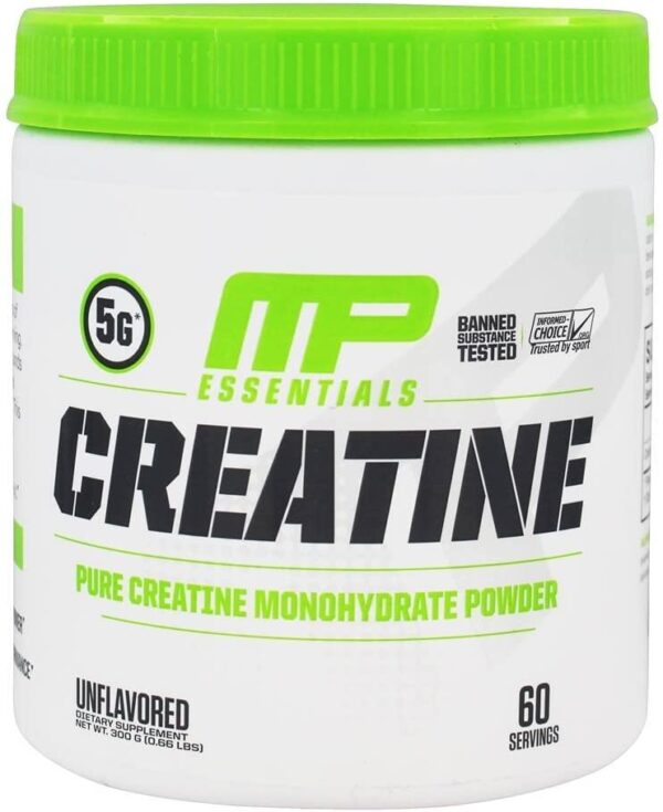 MusclePharm Creatine Powder 300g 60 Servings Muscle Build, Sale PRICE **