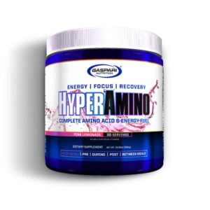 Gaspari Hyper Amino BCAA 30 Servings Complete Amino Acids and Energy Fuel