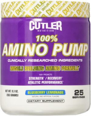 Cutler Nutrition 100% Amino Pump 25 Servings
