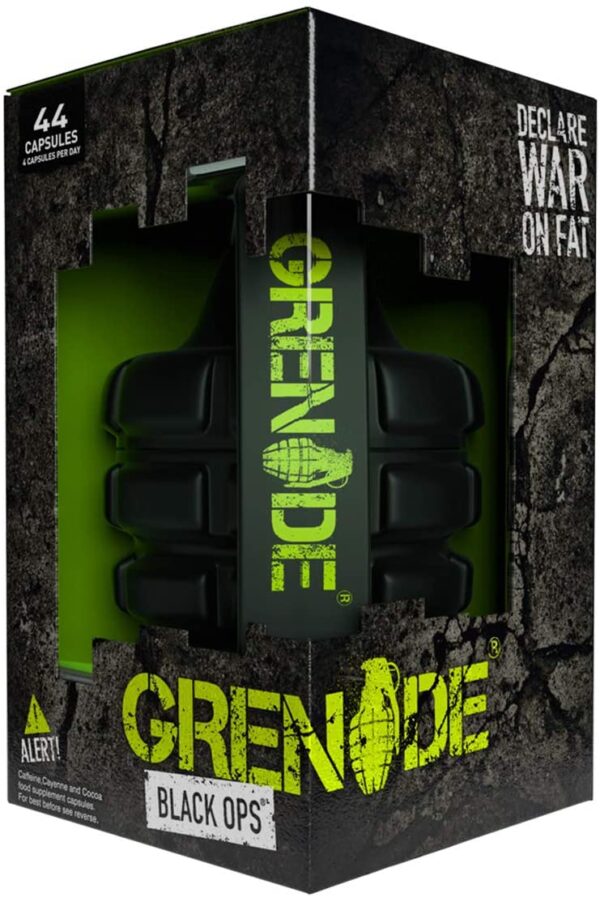 Grenade Black OPS Thermo Fat Burner Weight Loss 44 Capsules
