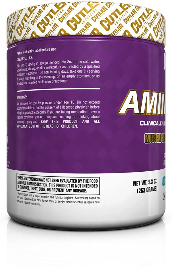 Cutler Nutrition 100% Amino Pump 25 Servings - Image 3