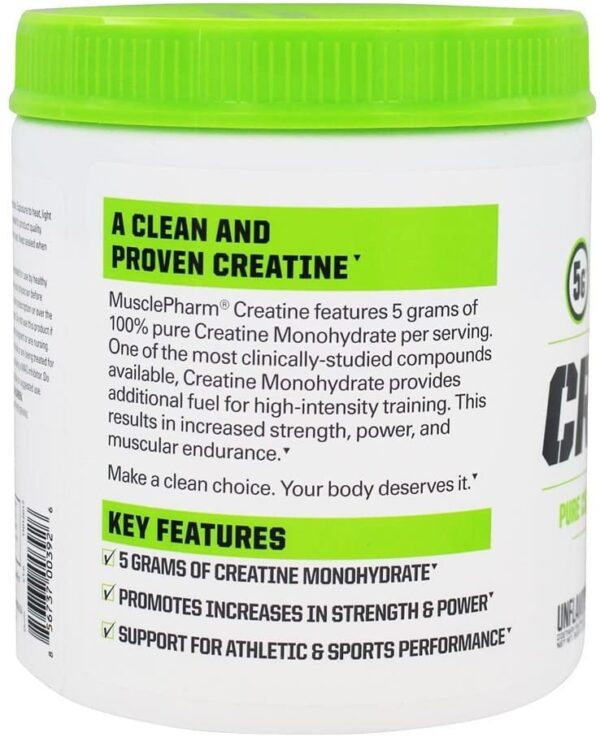 MusclePharm Creatine Powder 300g 60 Servings Muscle Build, Sale PRICE ** - Image 3