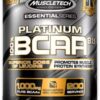 MuscleTech Platinum BCAA 8:1:1, 200 Caplets, 1000mg of Pure BCAAs.