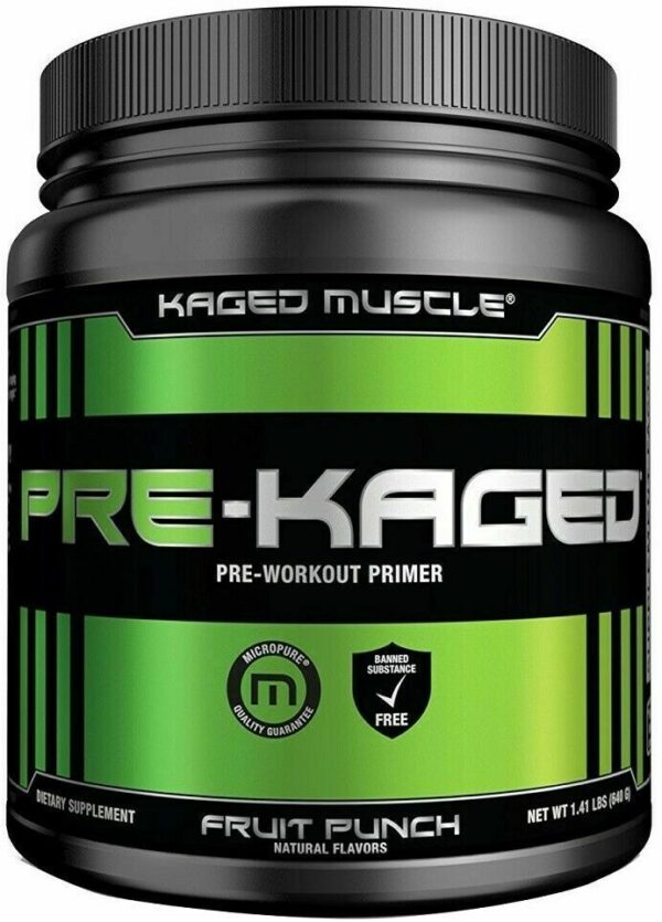 Kaged Muscle Pre-Kaged Pre Workout 20 Servings 621g, All Flavours.