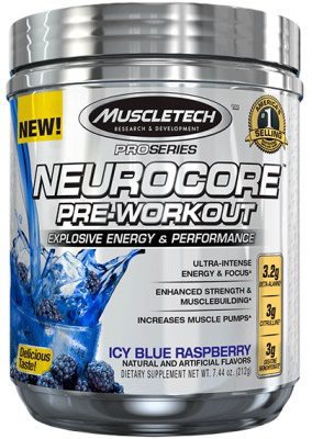 Muscletech Pro Series Neurocore Pre Workout - 212g - 50 Serve - Focus & Energy