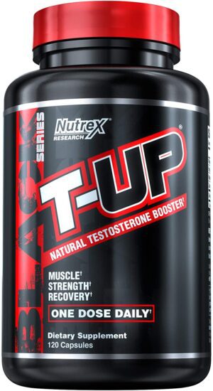 Nutrex T-Up 120 Capsules Mega Testosterone Booster Muscle Build
