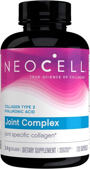 Neocell Collagen Joint Complex 2400 mg Type 2 - 120 Capsules, Cartilage Support