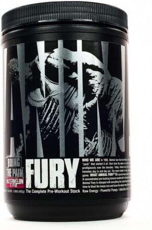 Universal Animal Fury Pre-Workout Energy & BCAA, 30 Servings 480gm All Flavours.
