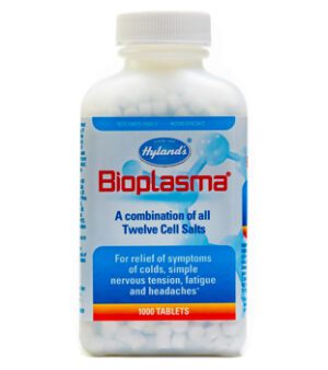 Hyland's, Bioplasma, 1000 Tablets Sea Salts delivers 12 cell salts Pain Relief.