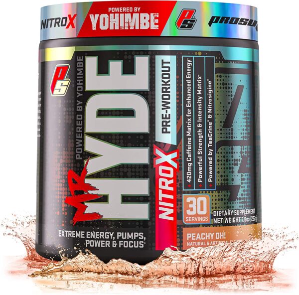 ProSupps Mr Hyde Nitro X 30 Servings Pre-Workout Muscle Pump, All Flavours