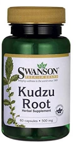 Swanson Premium Kudzu Root 500 mg 60 Capsules.