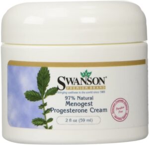 Swanson Premium Menogest Progesterone Cream 59ml 2Oz.