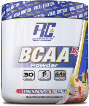 Ronnie Coleman Signature Series BCAA XS 30 Servs 2:1:1 BCAA, + FREE BCAA SAMPLE
