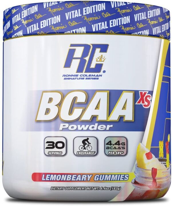 Ronnie Coleman Signature Series BCAA XS 30 Servs 2:1:1 BCAA, + FREE BCAA SAMPLE