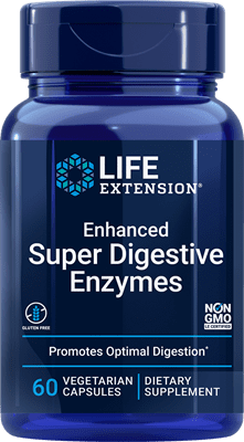 Life Extension, Enhanced Super Digestive Enzymes, 60 Vegetarian Capsules