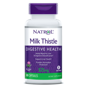 Natrol Milk Thistle 525mg 60 Capsules Liver Support USA*