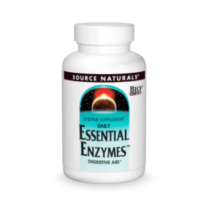 Source Naturals Daily Essential Enzymes, 500mg x 60 Veg Capsules, Healthy Digest