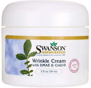 Swanson Premium Wrinkle Cream With DMAE & CoQ10 2 FL Oz