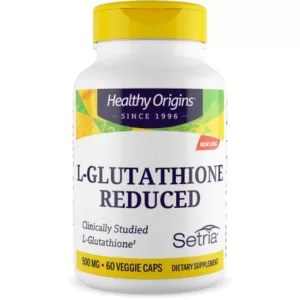 Healthy Origins L-Glutathione Reduced 500 mg 60 Caps