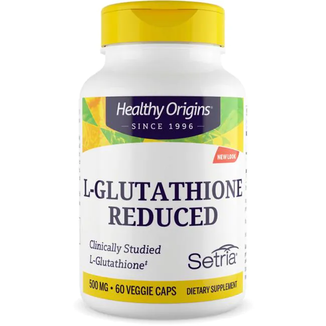 Healthy Origins L-Glutathione Reduced 500 mg 60 Caps