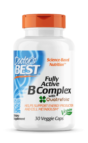 Doctor's Best Fully Active B Complex 30 Veggie Caps