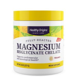 Healthy Origins Magnesium Bisglycinate Chelate 200 mg 8 oz Pwdr