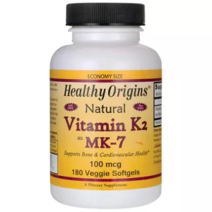 Healthy Origins Vitamin K2 MK-7 100 mcg 180 Veg Sgels