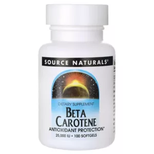 Source Naturals Beta Carotene 25,000 IU 250 Sgels