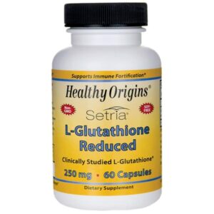 Healthy Origins Setria L-Glutathione Reduced 250 mg 60 Caps