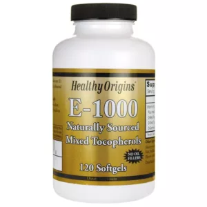 Healthy Origins E-1000 1,000 IU 120 Sgels