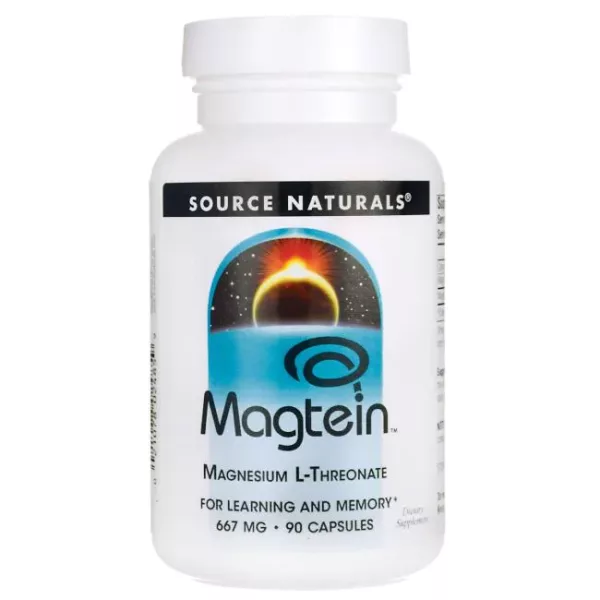 Source Naturals Magtein Magnesium L-Threonate 667 mg 180 Caps