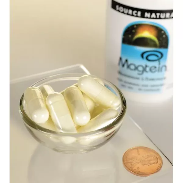 Source Naturals Magtein Magnesium L-Threonate 667 mg 180 Caps - Image 2
