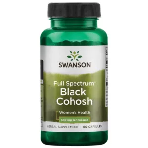 SWANSON FULL SPECTRUM BLACK COHOSH 540MG X 60 CAPSULES